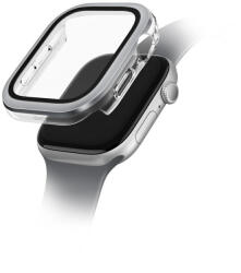 UNIQ Voute Apple Watch Series 10 42mm tok edzett üveggel, ezüst