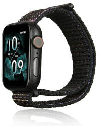 Beline óraszíj Apple Watch Nylon 42/45/45/49mm tok, fekete