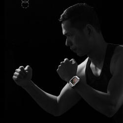 USAMS óraszíj tokkal Apple Watch 4/5/6/7/ SE 40/41mm. , fekete