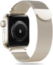 Tech-Protect ÓRASZÍJ MILANESEBAND APPLE WATCH 4/5/6/7/8/9/SE/ULTRA 1/2 (42/44/45/49 MM), bézs