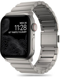 Tech-Protect Óraszíj STEELBAND APPLE WATCH 4/5/6/7/8/9/SE/ULTRA 1/2 (42/44/45/49 MM), szürke