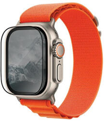 UNIQ Optix Vivid Apple Watch Ultra 49 mm, átlátszó edzett üvegfólia applikátorral
