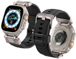 Spigen DuraPro Armor Apple Watch 1/2/3/4/5/6/7/8/SE/Ultra 42/44/45/49MM szíj, fekete