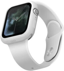 UNIQ Lino tok Apple Watch Series 4/5/6/SE 40mm. dove, fehér