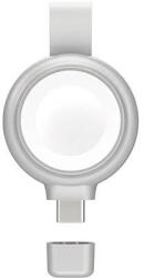 4smarts MFI gyorstöltő indukciós töltő Apple Watch, ezüst