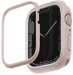 UNIQ Moduo tok Apple Watch Series 4/5/6/7/8/9/SE/SE2 40/41mm, rózsaszín-fehér