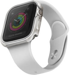 UNIQ Valencia tok Apple Watch Series 4/5/6/SE 40mm. srebrny/titánium, ezüst