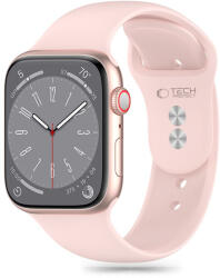 Tech-Protect Óraszíj SILICONE APPLE WATCH 4/5/6/7/8/9/SE (38/40/41 MM), rózsaszín