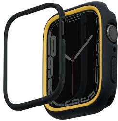UNIQ Moduo tok Apple Watch Series 4/5/6/7/8/9/SE/SE2 44/45mm, fekete-mustár