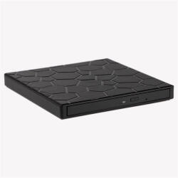 IRIS ROCK EXTERNAL külső DVD író, 8in1, USB 3.0, Read/write: CD/VCD/DVD, tálcás, DVD-RW, fekete (IRIS ROCK EXTERNAL DVD ÍRÓ) - blacktip