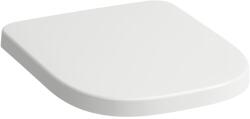 Laufen H8911130000001 MEDA WC ülőke fedéllel, lecsapódásgátló rendszerrel, levehető, króm zsanérokkal