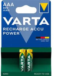 VARTA Elem tölthető akku AAA mikro 800 mAH Power 2 db/csomag, Varta (56703101402) - hunrods