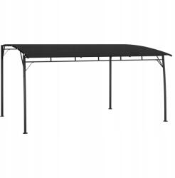 vidaXL Kerti előtető, 4 x 3 x 2, 55 m, antracit (47979)