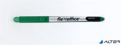 FlexOffice Tűfilc, 0, 3 mm, FLEXOFFICE "FL01", zöld (FO-FL01GREEN)