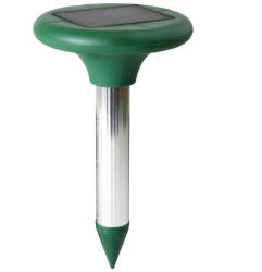 Somogyi Elektronic Home VKS 02 napelemes vakondriasztó karó, hangrezgés, 350 m2 hatókörzet, szolárpanel, 400 - 1000 Hz, rágcsálók (VKS 02)