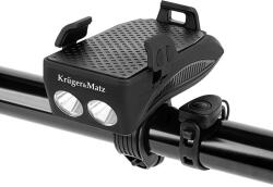 Kruger&Matz Telefontartó kerékpárlámpával XT50 3in1 Kruger&Matz