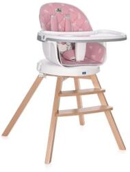 Lorelli Napoli forgatható etetőszék - Pink Bears (3800151944263)