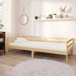 vidaXL Nappali ágy matraccal, 90x200 cm, tömör fenyőfa (3083554)