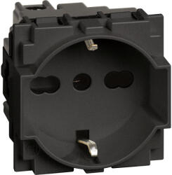 Legrand BTICINO LivingNow dugalj UNEL socket + 10/16A fekete KG4140A16 (KG4140A16)