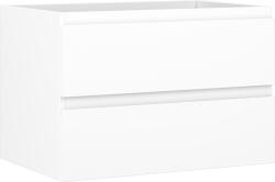 Mexen Orio fürdőszobai mosdószekrény 70 cm, 2 fiók, fehér matt - 91A10-07047-2-BFF01 (91A10-07047-2-BFF01)