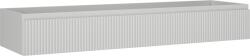 Mexen Rivel fürdőszobai mosdószekrény 160 cm, 1 fiók, bordázott, szürke matt - 91A20-16023-1-BF62 (91A20-16023-1-BF62)
