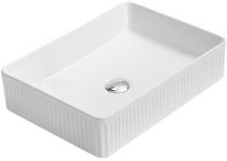 Mexen Grovo pult feletti bordázott mosdó 50 x 34 cm, fehér - 22305000 (22305000)