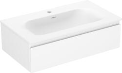 Mexen Orio fürdőszobai szekrény 80 cm mosdóval Vela, 1 fiók, fehér matt - 91A10-08023-1-BF01-W23M01 (91A10-08023-1-BF01-W23M01)
