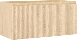 Mexen Rivel fürdőszobai mosdószekrény 100 cm, 1 fiók, barázdált, tölgy - 91A20-10047-1-BF81 (91A20-10047-1-BF81)