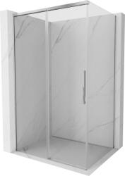 Mexen Rox 150 x 95 cm tolóajtós zuhanykabin, áttetsző, króm - 8C2-150-095-01-00 (8C2-150-095-01-00)