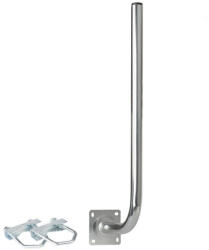 Extralink L250x750 | Balcony handle | 250x750mm, with u-bolts M8, steel, galvanized (EX-6846)