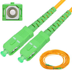 Extralink SC/APC-SC/APC | Patchcord | Single mode, Simplex, 3mm, 20m (EX-1544)