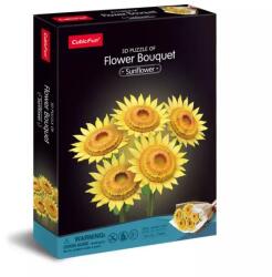 Bonsai Education 3 dimenziós puzzle - Napraforgó csokor (3D-P866) - jateknet
