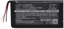 Cameron Sino Li-Polymer akku (3.7V/2600mAh, Evolveo StrongPhoneAccu kompatibilis) FEKETE (CS-ESA100SL)