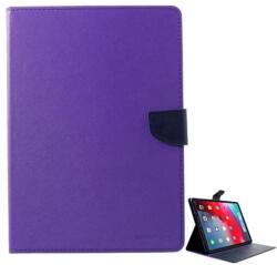 Mercury IPAD Air 11 (2025) MERCURY Goospery Fancy tok álló, bőr hatású FLIP, textil minta, LILA (GP-84154)