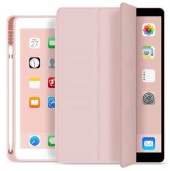 Gigapack ipad air 11 (2025) tok álló, bőr hatású aktív flip, ceruza tartó, rózsaszín (GP-129273)