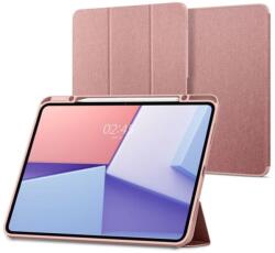 Spigen IPAD Pro 13 (2025) SPIGEN URBAN FIT tok álló FLIP, textil minta, ROZÉARANY (ACS07011)
