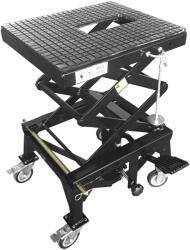 Q-TECH Hidraulikus motoremelő állvány, MX, teherbírás 135 kg