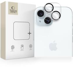 Tech-Protect Cam Fit+ iPhone 14 / 14 Plus / 15 / 15 Plus kamera védő üvegfólia Clear