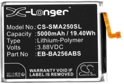 Cameron Sino Li-Polymer akku (3, 88V / 5000mAh, Samsung EB-BA256ABS kompatibilis) FEKETE (CS-SMA250SL)