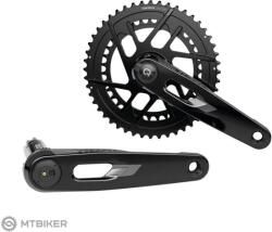 SRAM Rival AXS E1 DUB hajtómű Quarq teljesítménymérővel, 2x12, 48/35T (165 mm)