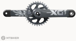 SRAM X01 Eagle Boost DUB hajtókarok, 170 mm, 1x12, 32T, Lunar Oxy