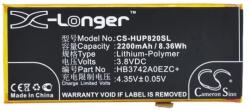 Cameron Sino Li-Polymer akku (3.8V/2200mAh, Huawei HB3742A0EZC kompatibilis) FEKETE (CS-HUP820SL)