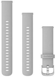 Garmin Quick Release (18 mm) szilikon - Mist Gray/Silver (010-12932-0C)