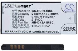 Cameron Sino Li-Polymer akku (3.8V/2580mAh, Huawei HB4342A1RBC kompatibilis) FEKETE (CS-HUR410SL)