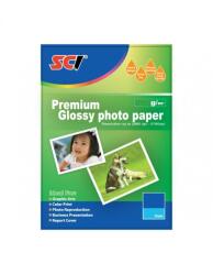 SCI Glossy Inkjet Photo Paper , 260 g/m2, 10x15cm, 20db, fényes, fehér, fotópapír (FSCIGPP260-A6)