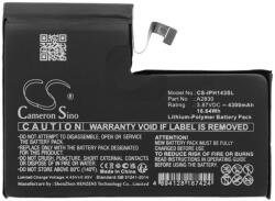 Cameron Sino Li-Polymer akku (3.87V/4300mAh, Apple A2830 kompatibilis) FEKETE (CS-IPH143SL)