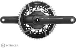 SRAM Red E1 DUB hajtókarok wattmérővel, 2x12, 46/33T (172.5 mm)