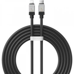 Baseus USB 2.0 Type C Lightning Töltő/adat Fekete 2m CAKW000101 (CAKW000101)