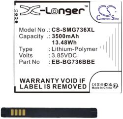 Cameron Sino Li-Polymer akku (3.85V/3500mAh. Samsung EB-BG736BBE kompatibilis) FEKETE (CS-SMG736XL)