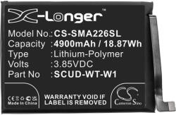 Cameron Sino Li-Polymer akku (3.85V/4900mAh, Samsung SCUD-WT-W1 kompatibilis) FEKETE (CS-SMA226SL)